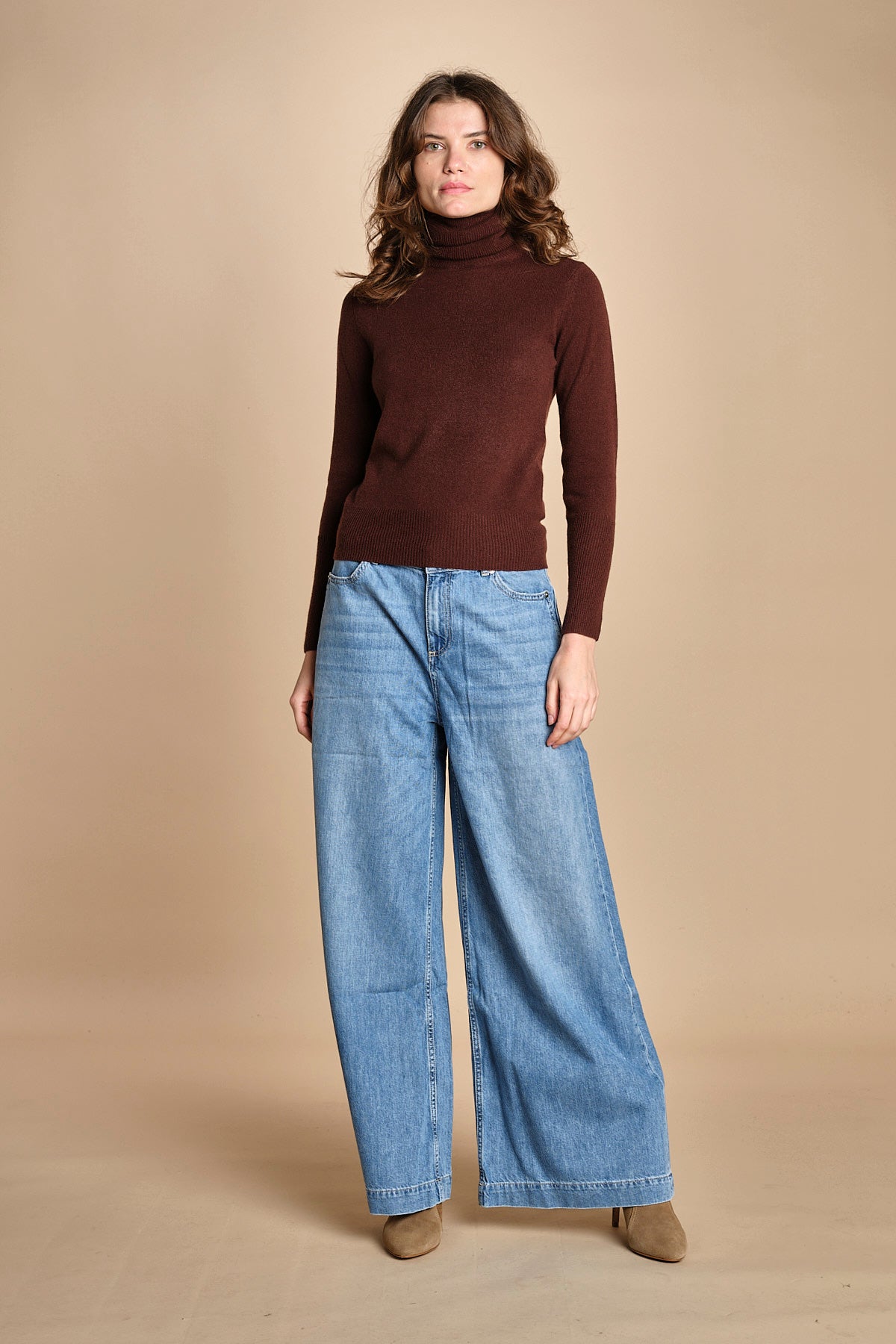 denim over MUSC LIGHT USED BLUE ba&sh 