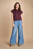 t-shirt con spallina