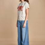 tshirt stay fun REESE ECRU ba&sh 