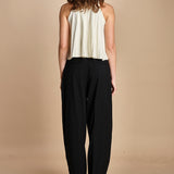 top in maglia plisse SERRES ECRU ba&sh 