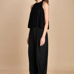top in maglia plisse SERRES NOIR ba&sh 