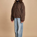 giubbino in piede de poule ASHER52 CBA COMBO bellerose 
