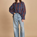 camicia girocollo scozzese GALATEA CHB CHECK B bellerose 