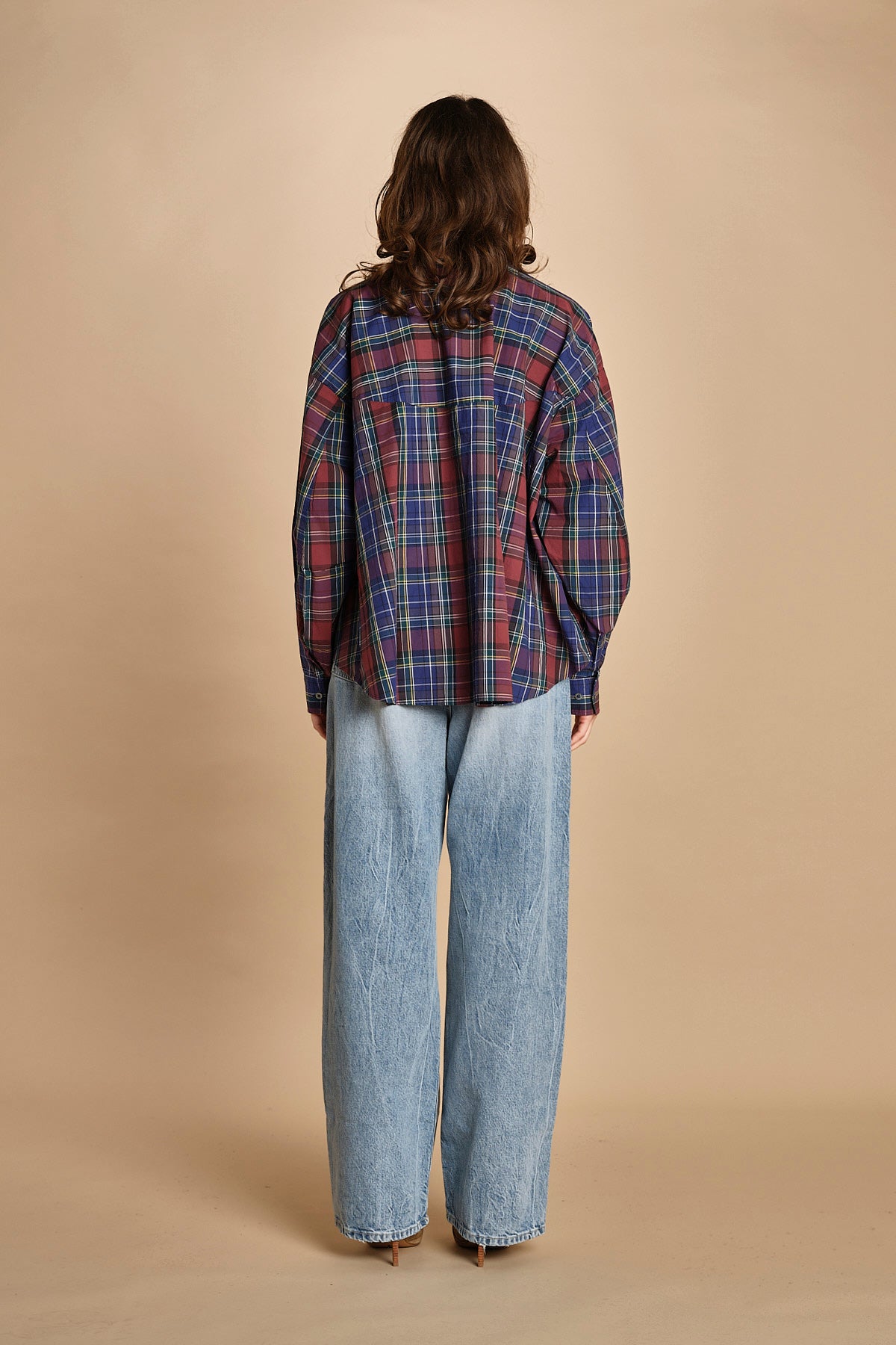 camicia girocollo scozzese GALATEA CHB CHECK B bellerose 