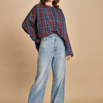 camicia girocollo scozzese GALATEA CHB CHECK B bellerose 