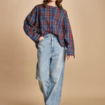 camicia girocollo scozzese GALATEA CHB CHECK B bellerose 