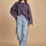 camicia girocollo scozzese GALATEA CHB CHECK B bellerose 