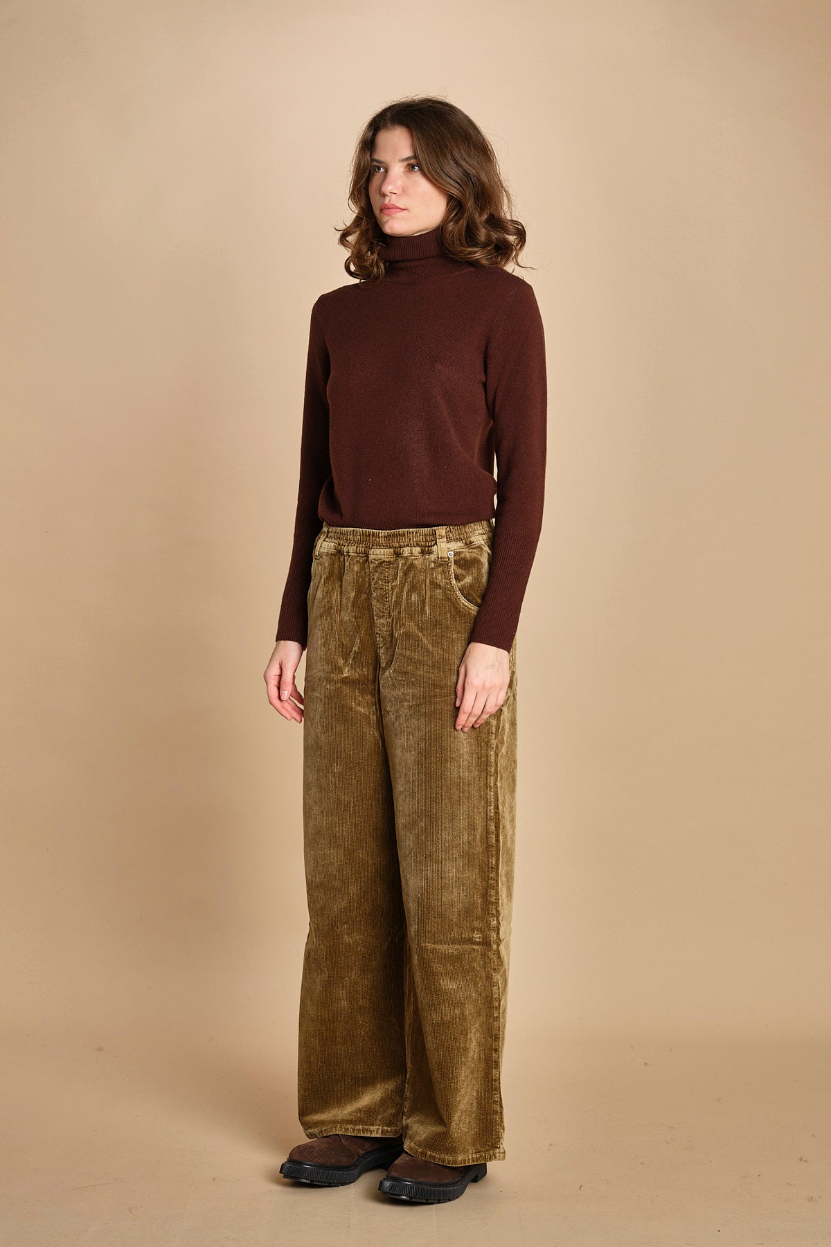 pantaloni velluto elastico GALINA SOIL bellerose 