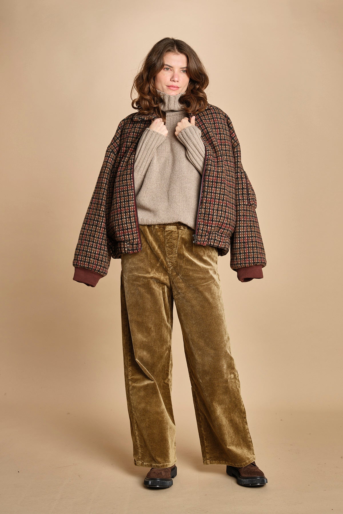 pantaloni velluto elastico GALINA SOIL bellerose 