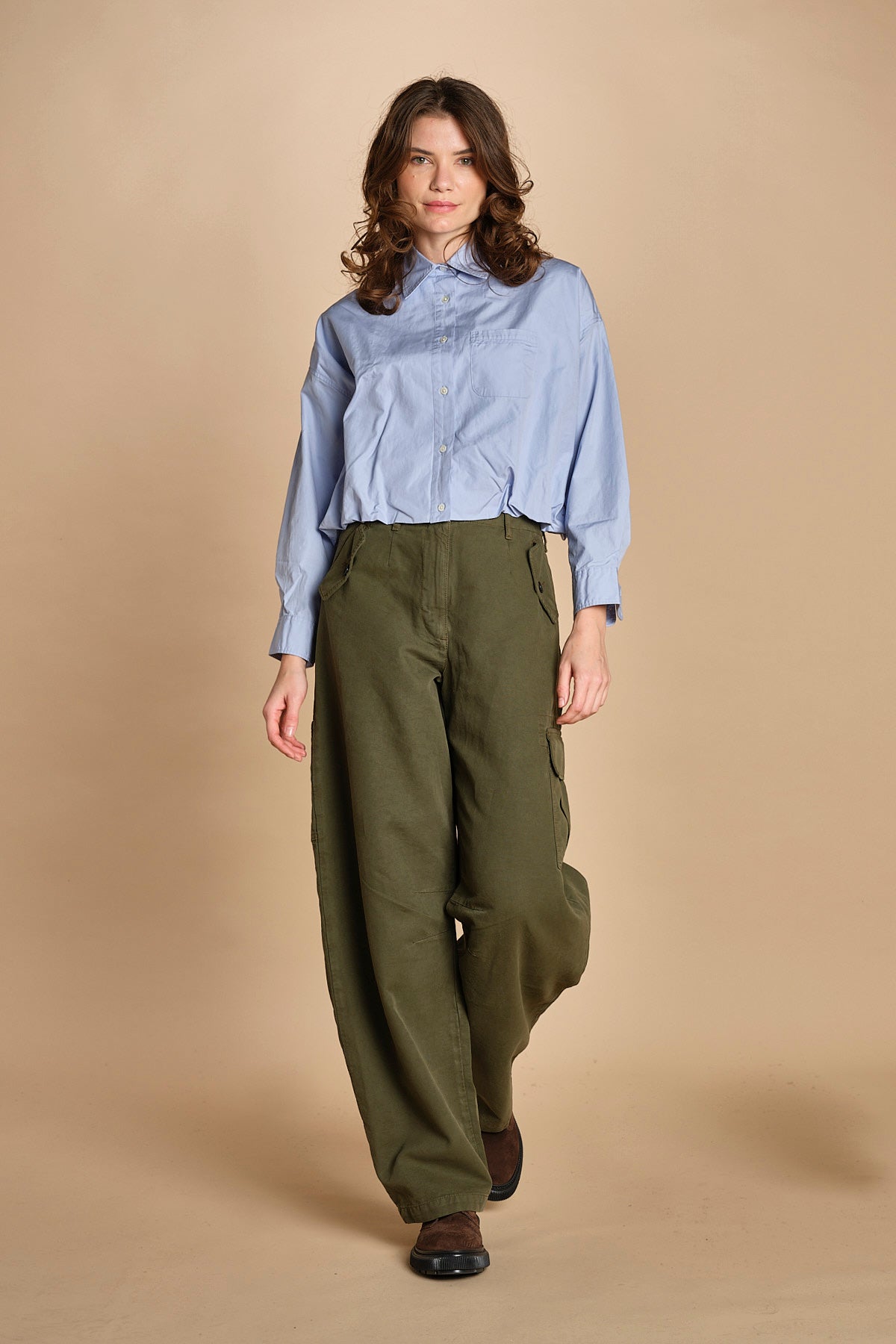 camicia con elastico GRAHAM52 SKY bellerose 