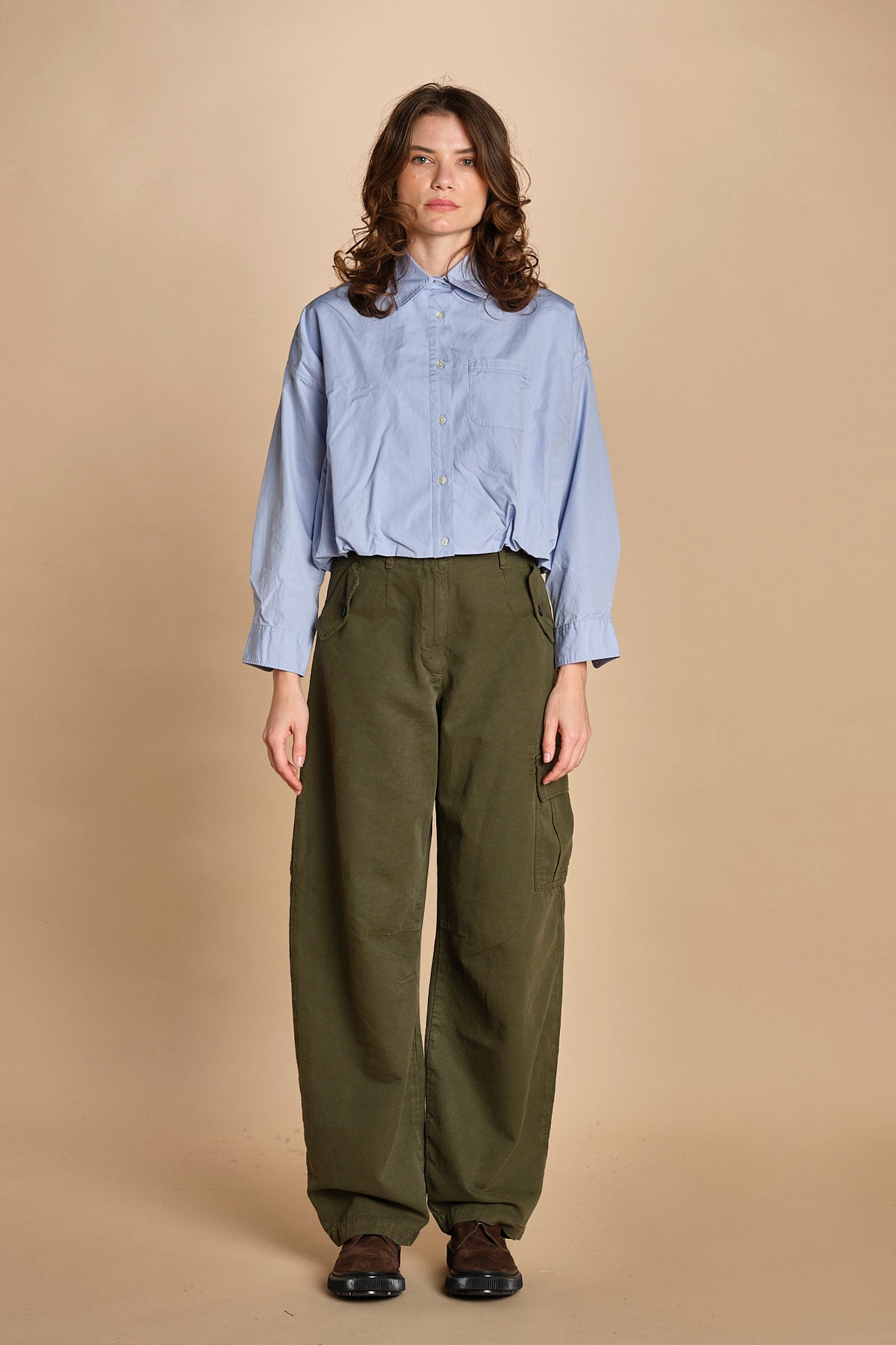camicia con elastico GRAHAM52 SKY bellerose 