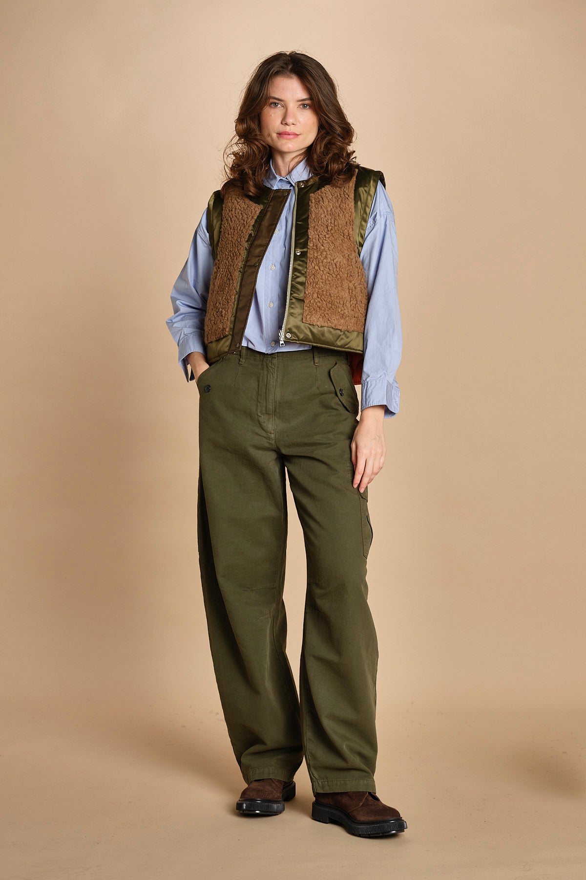 camicia con elastico GRAHAM52 SKY bellerose 