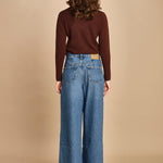 denim con tasche PETULA52 BLS BLUE STONE bellerose 