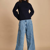 denim con pinces POPS STONE BLU bellerose 