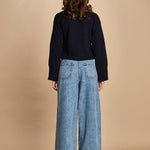 denim con pinces POPS STONE BLU bellerose 