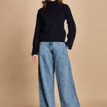 denim con pinces POPS STONE BLU bellerose 