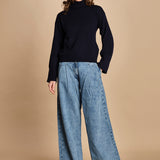 denim con pinces POPS STONE BLU bellerose 