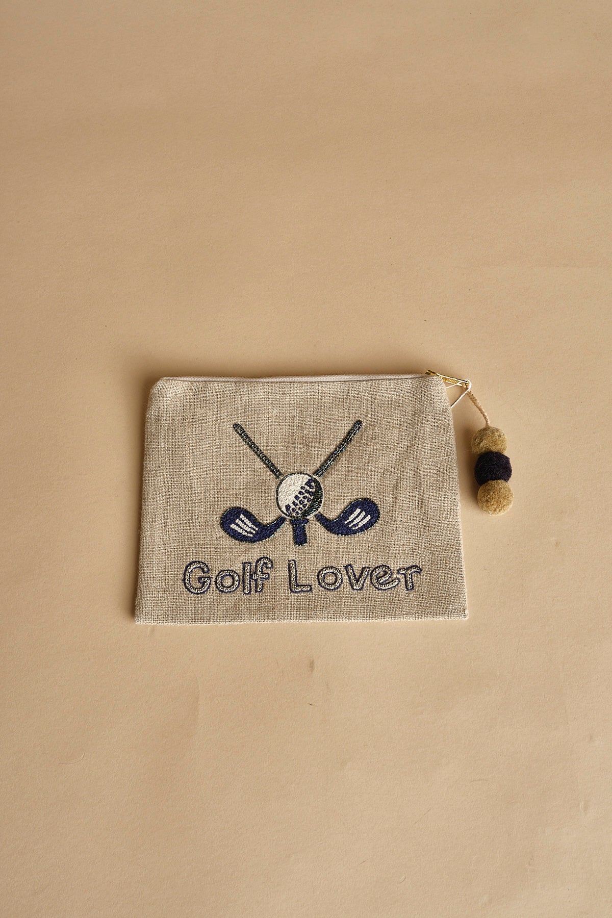 GOLF LOVER  pochette piccola GOLF LOVER C25PO892 BEIGE benaras soleil 