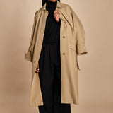 pantalone con pinces in lana NINA PLEAT CA1398 BLACK berwich 