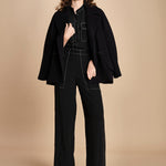 tuta con manica plisse BL_2269J BLACK bodice 