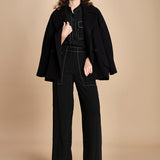 tuta con manica plisse BL_2269J BLACK bodice 