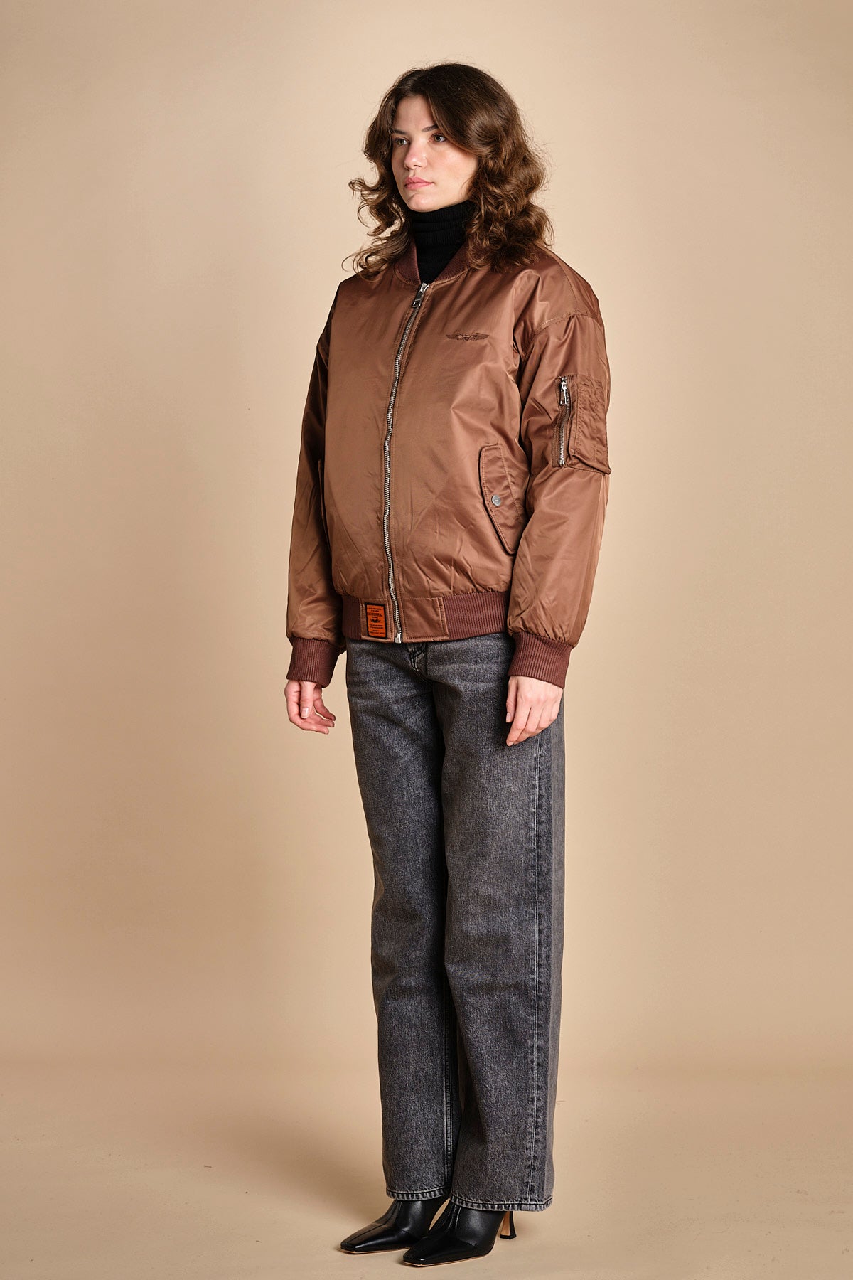 bomber original unisex BMMAN200F5 BROWN bombers original 
