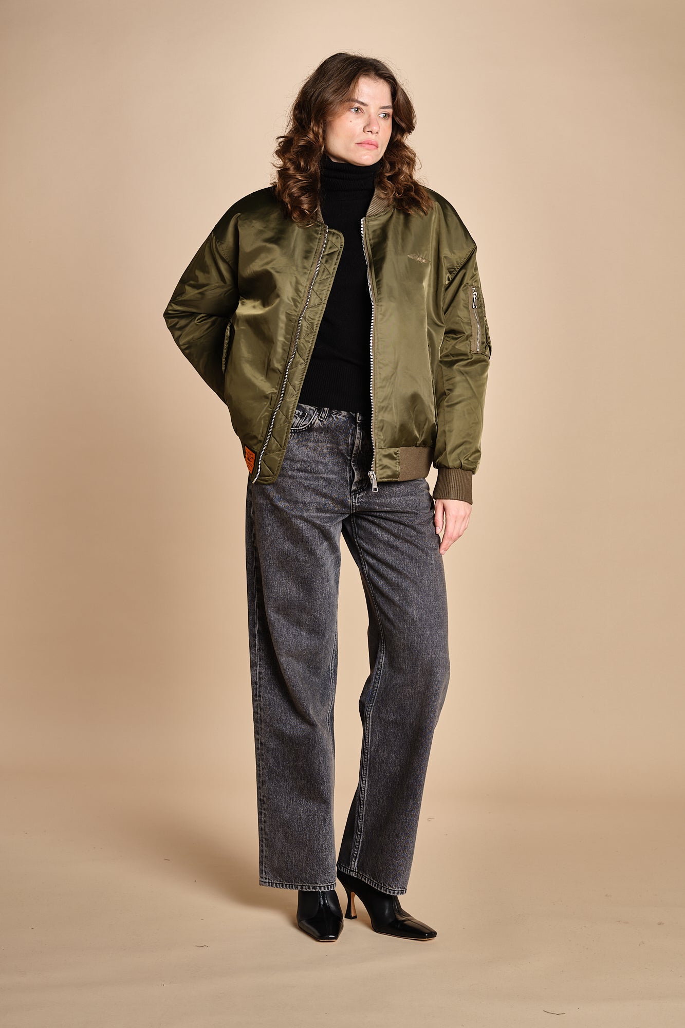 bomber original unisex BMMAN200F5 KAki bombers original 