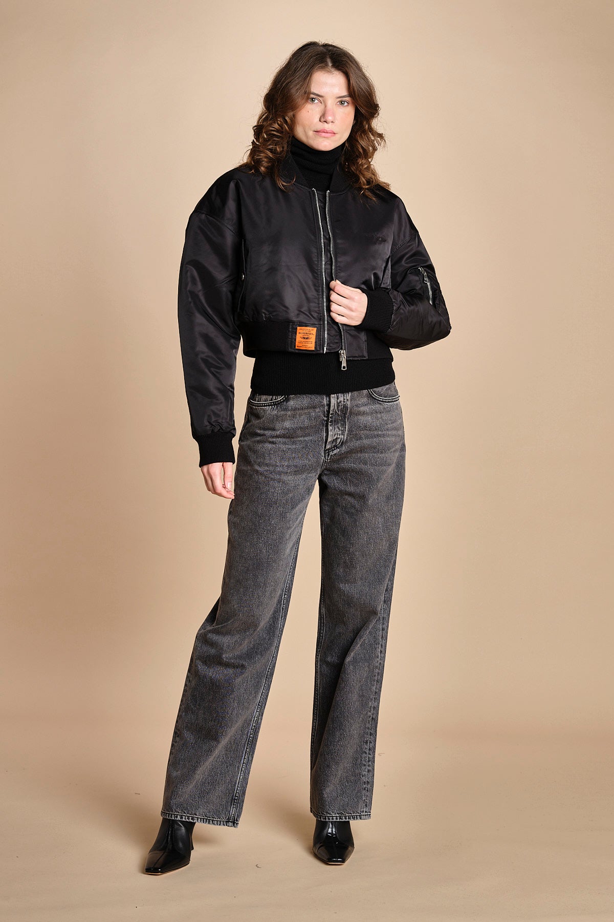 bomber corto BMMAN202F5 BLACK bombers original 