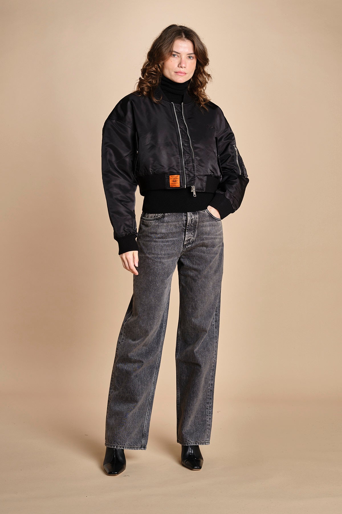 bomber corto BMMAN202F5 BLACK bombers original 
