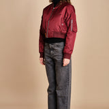 bomber corto BMMAN202F5 BURGUNDY bombers original 