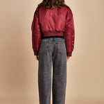 bomber corto BMMAN202F5 BURGUNDY bombers original 