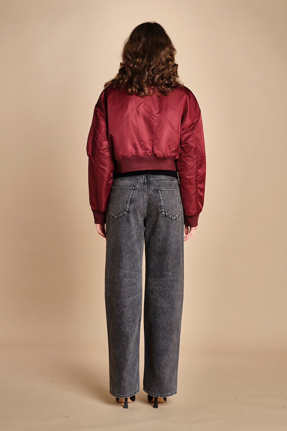 bomber corto BMMAN202F5 BURGUNDY bombers original 