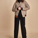 bomber panno uomo BMSWIFTF5 TAUPE bombers original 