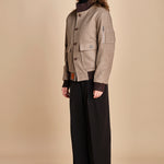 bomber panno uomo BMSWIFTF5 TAUPE bombers original 