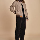 bomber panno uomo BMSWIFTF5 TAUPE bombers original 