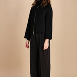 bomber in panno double BWELFRETF5 BLACK bombers original 