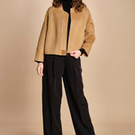 bomber in panno double BWELFRETF5 CAMEL bombers original 