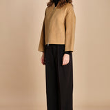 bomber in panno double BWELFRETF5 CAMEL bombers original 