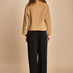 bomber in panno double BWELFRETF5 CAMEL bombers original 