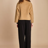 bomber in panno double BWELFRETF5 CAMEL bombers original 