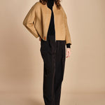 bomber in panno double BWELFRETF5 CAMEL bombers original 