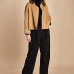 bomber in panno double BWELFRETF5 CAMEL bombers original 