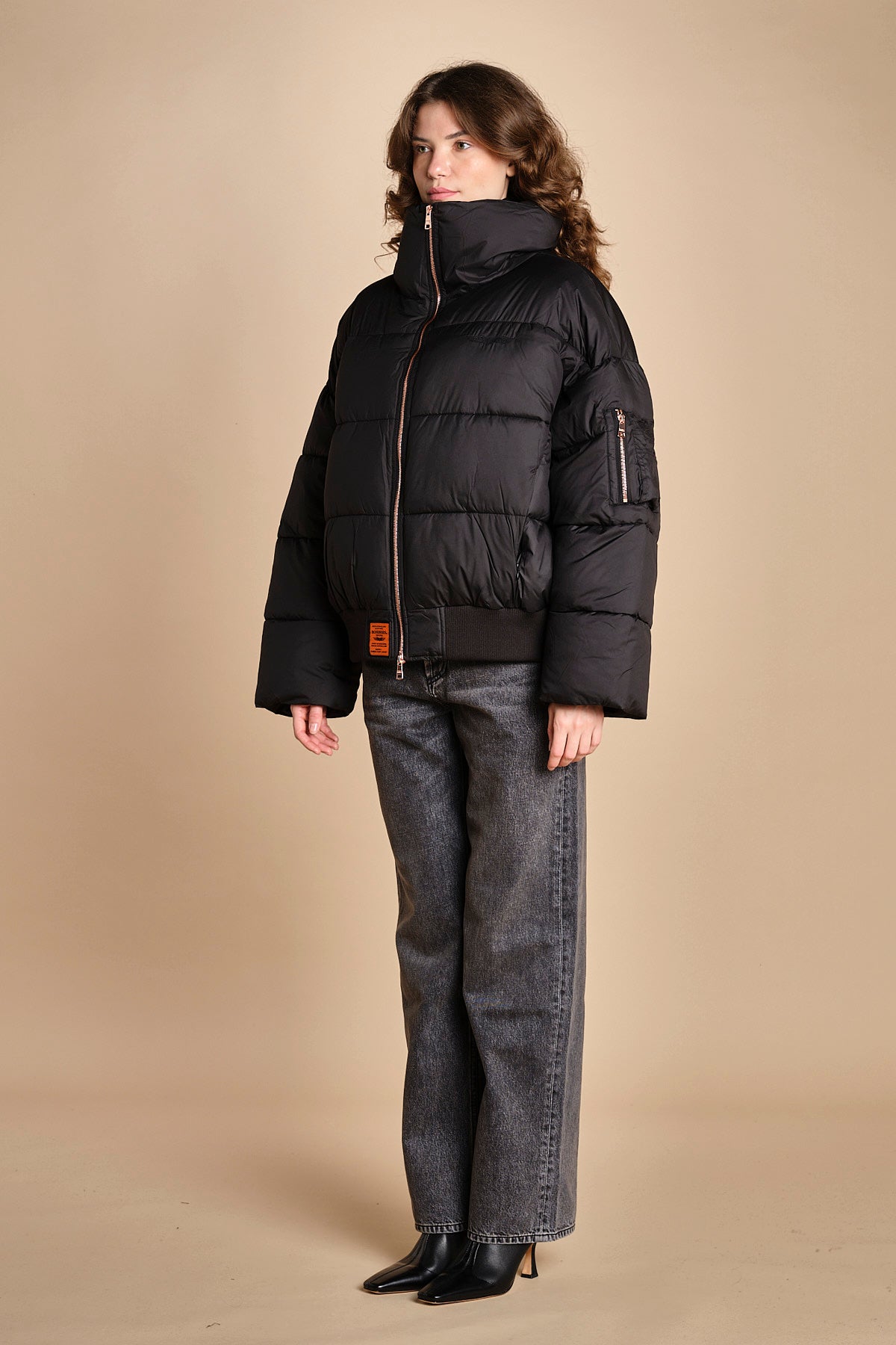 duvet bomber BWHILLFEF5 BLACK bombers original 
