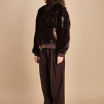 bomber in ecopelliccia BWSEWARDF5 BROWN bombers original 