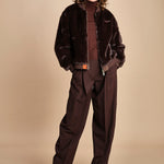 bomber in ecopelliccia BWSEWARDF5 BROWN bombers original 