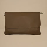 pochette in pelle con tracolla MINI SALLY BS0410 05BEIGE SCURO borse 