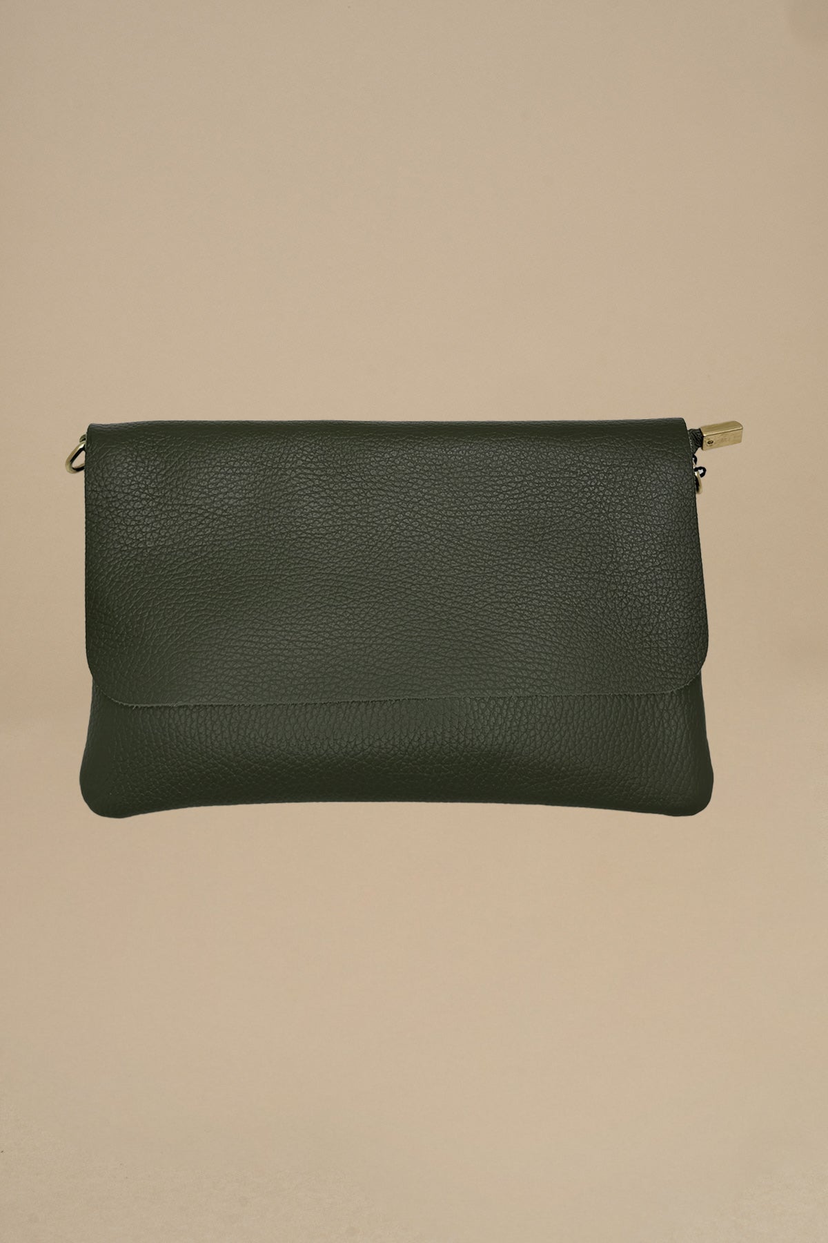 pochette in pelle con tracolla MINI SALLY BS0410 14VERDE borse 