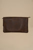 pochette in pelle con tracolla