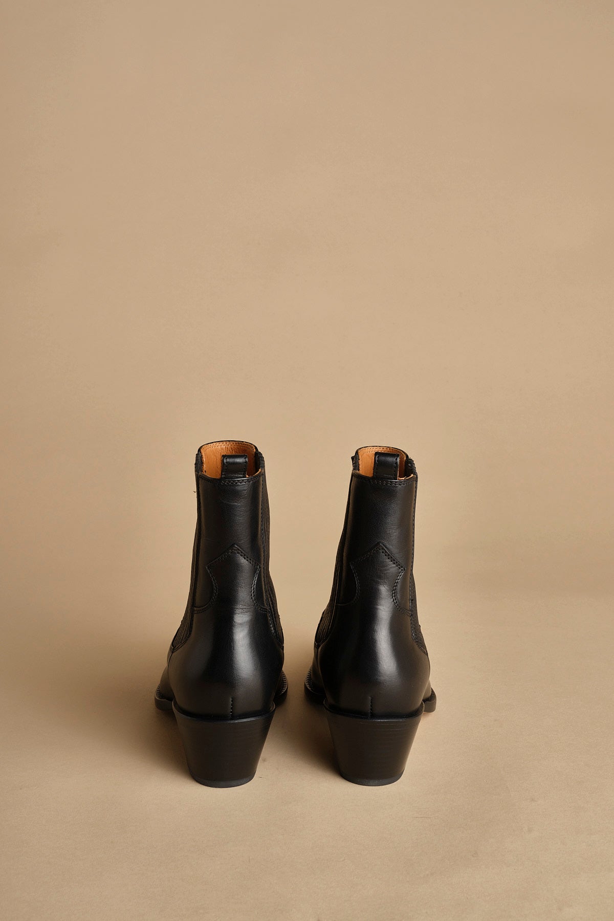 stivaletto texano. B10190ETRU-DC 01 NERO buttero 