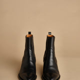 stivaletto texano. B10190ETRU-DC 01 NERO buttero 